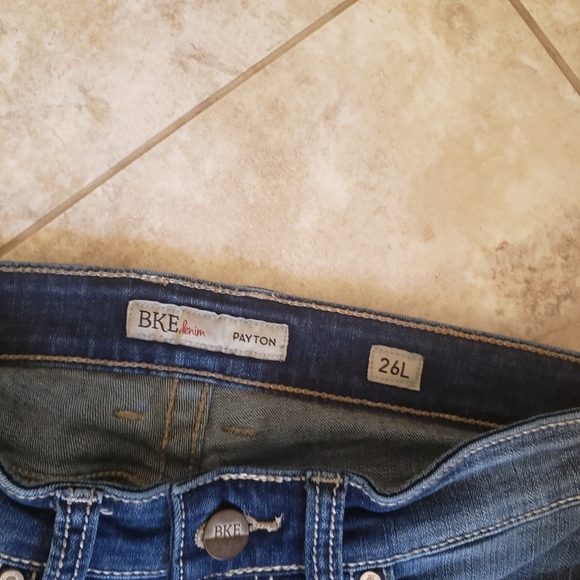 3/20$BKE denim payton skinny - Picture 3 of 5